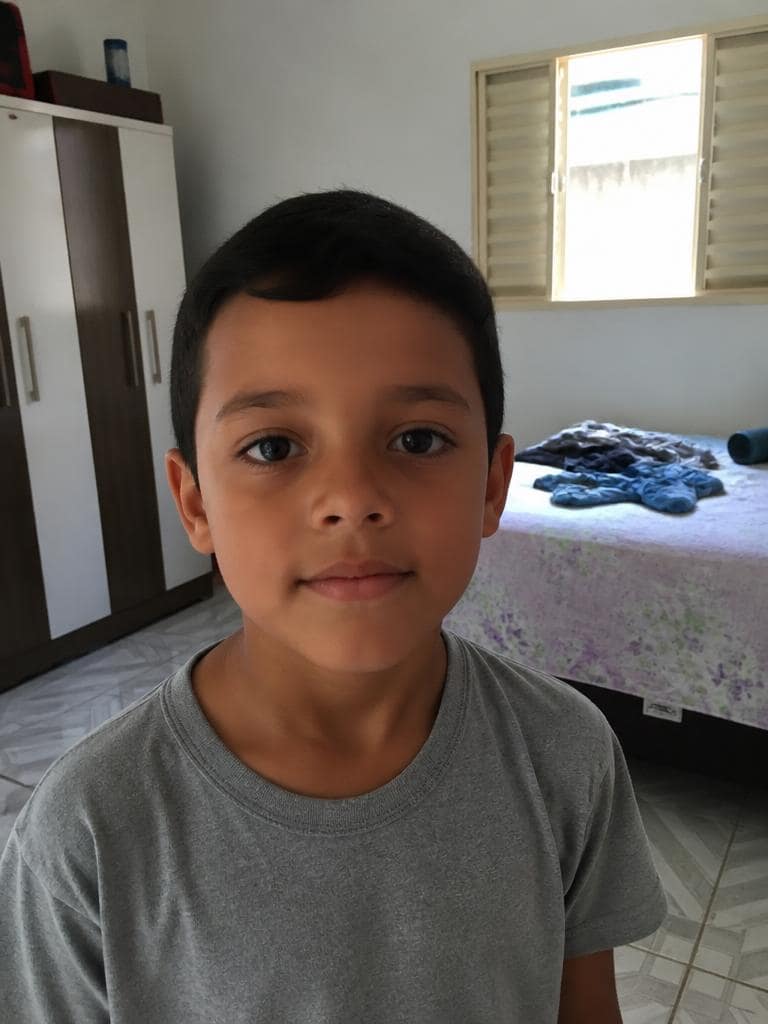 Foto original da criança - tema Super-Herói